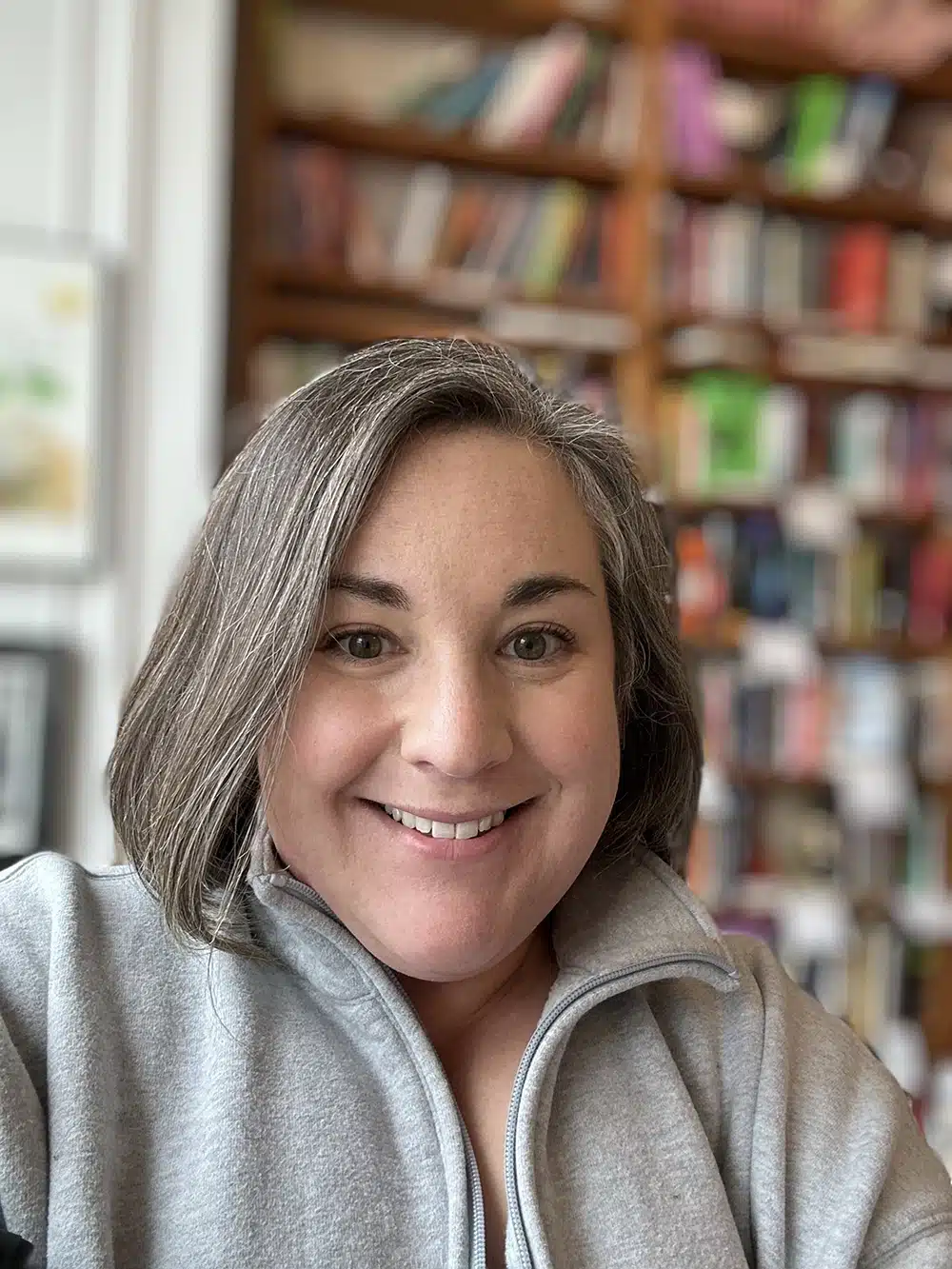 Marie Villhauer photographed in her office